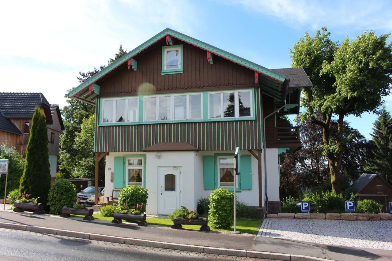 Ferienwohnung Villa Parkblick Oberhof  Ngoại thất bức ảnh